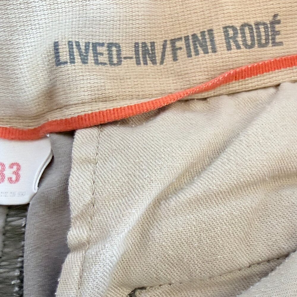 Gap Classic Fit Shorts Mens 33 Cotton Casual Flat Front || Camo - Picture 3 of 3